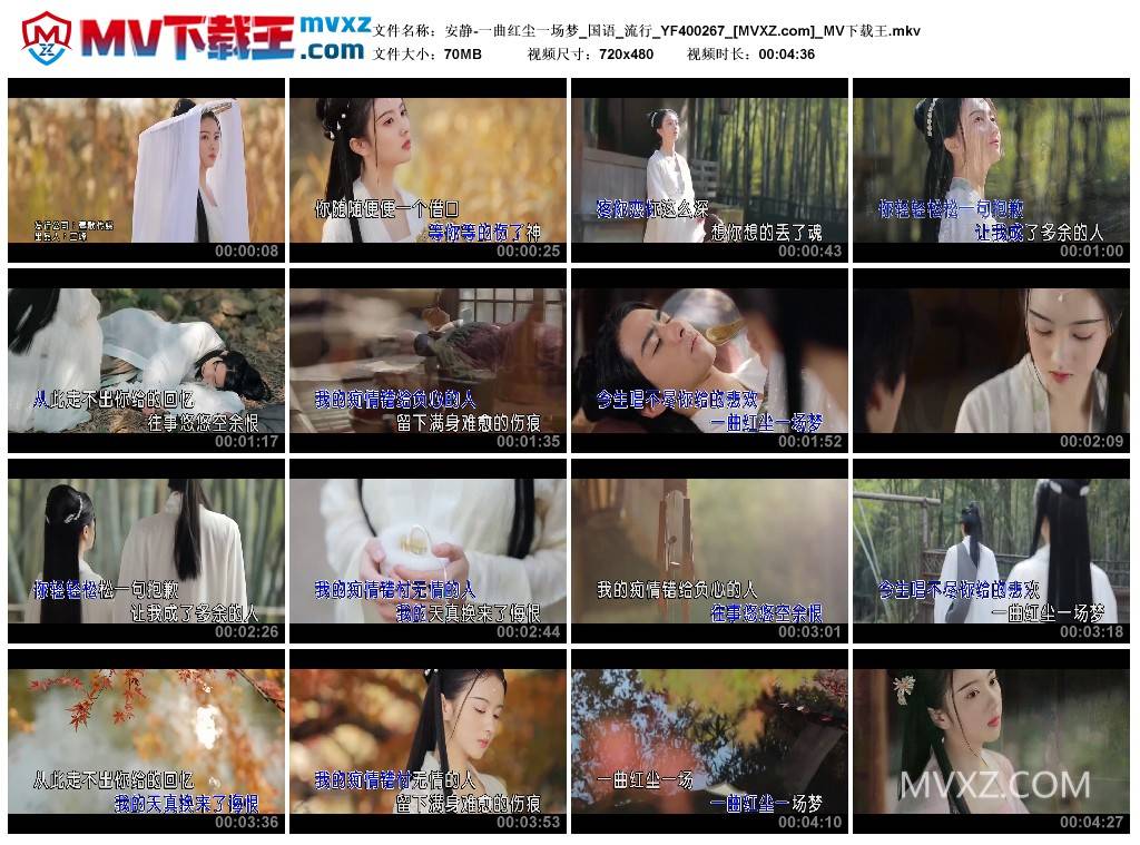 安静-一曲红尘一场梦_国语_流行_YF400267